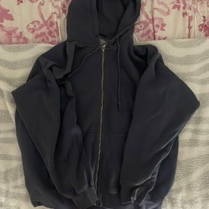 Dark Blue Brandy Melville Christy Hoodie